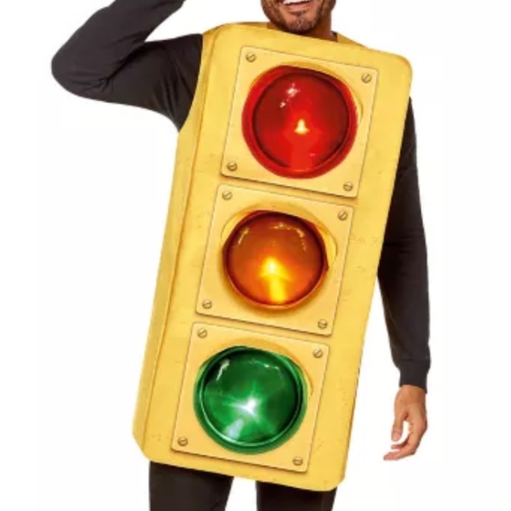 Stoplight Costume Car Theme Halloween Adult